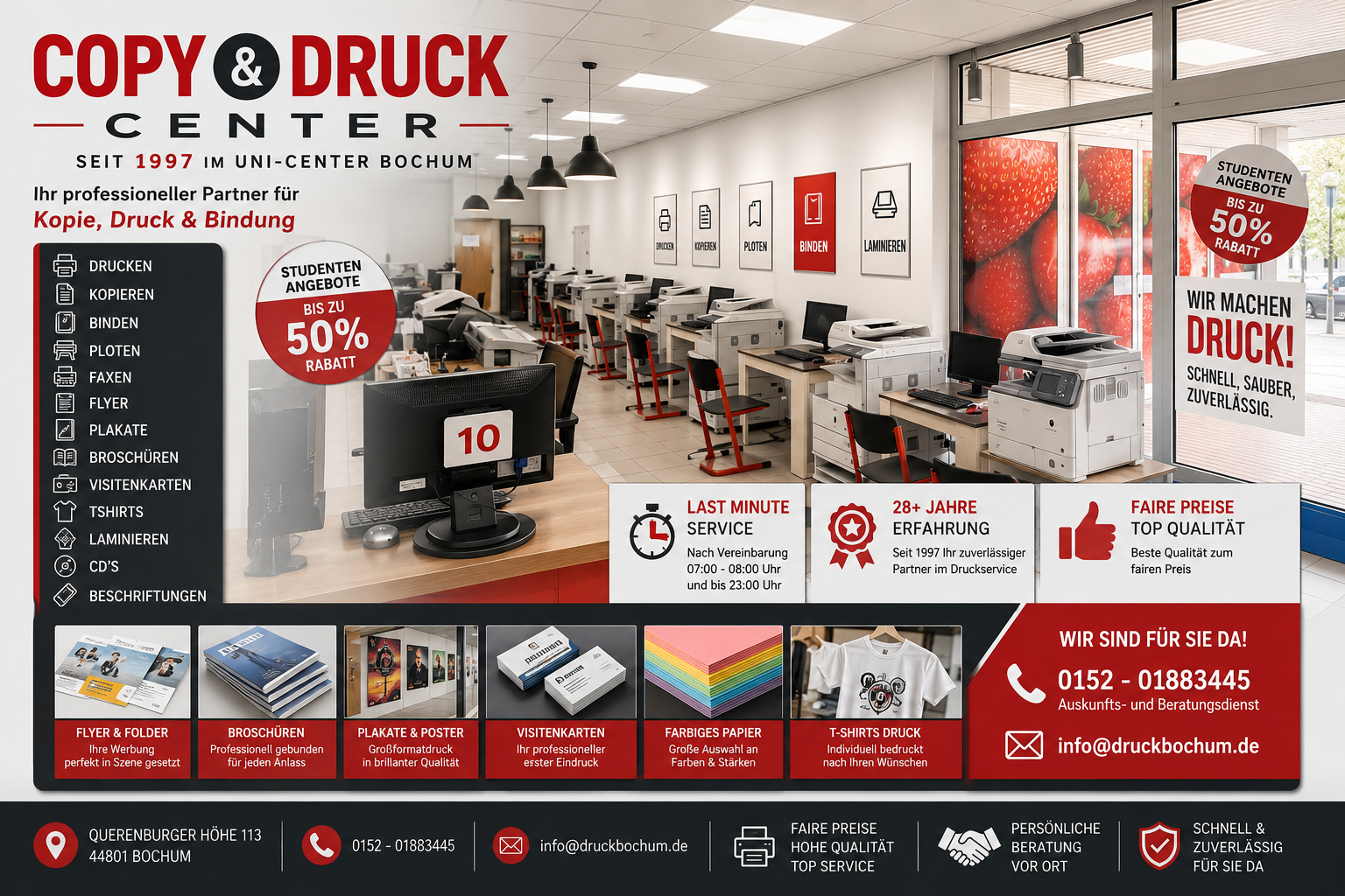 Ihr Druckpartner in Bochum
