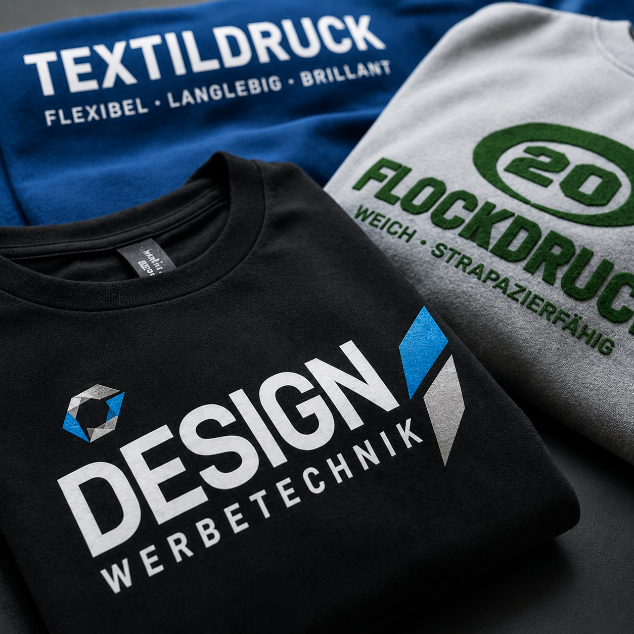 Textil- und Flockdruck